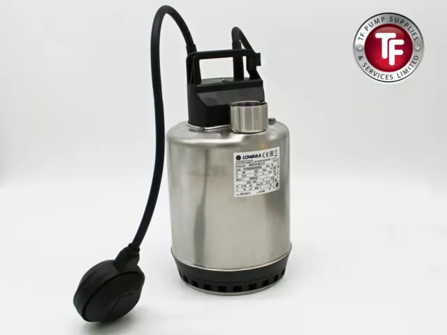 Lowara Doc 7/A 230v Sommergibile Pompa - Con Float Interruttore - 107540020XXXUA