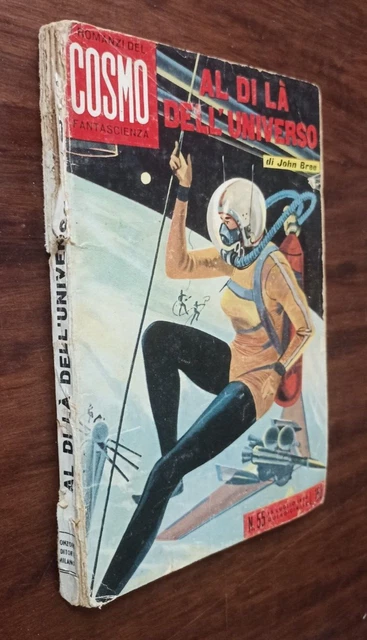 ROMANZI DEL COSMO N° 55 AL DI LA' DELL'UNIVERSO di JOHN BREE 1960 EUR