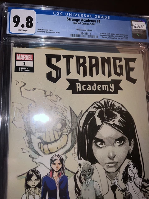 Strange Academy #1 CGC 9.8 1st Printing Marvel Comics Graded Wraparound Variant