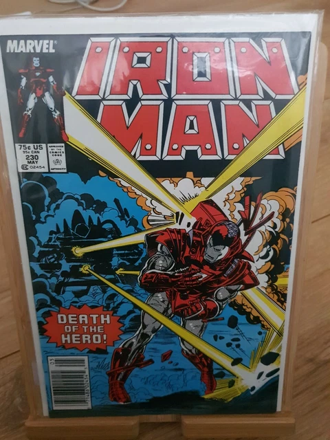 Ironman #230 Vol1 Marvel Comics Armour Wars May 1988 Near Mint