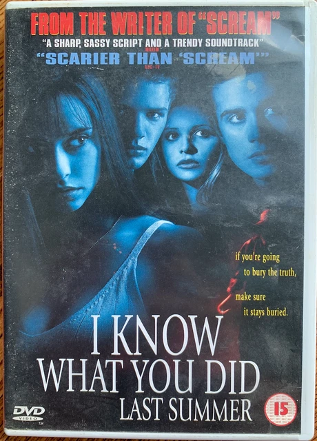 I KNOW WHAT You Did Last Summer DVD 1997 Slasher Horror Movie EUR 5,74 ...