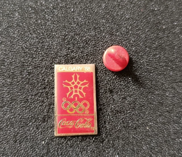 Pin's JO Grenoble 1968 – Coca-Cola, édition Rare – Jeux Olympiques D'hiver