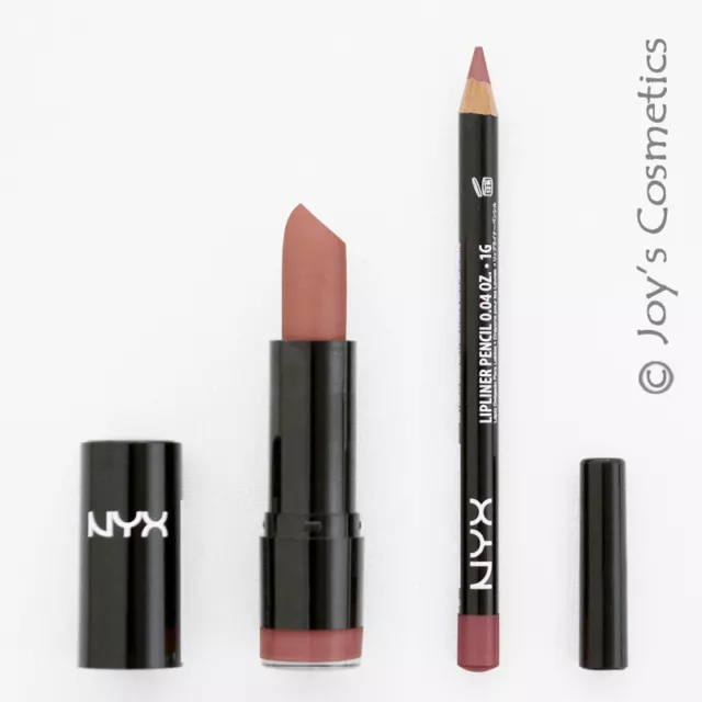 2 NYX runder Lippenstift 529 Thalia + schmale Lippenbedeckung 810 Natur *Joy's Cosmetics*