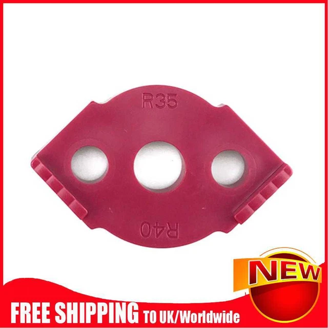 Strumenti di incisione modello arco per lavorazione del legno localizzatore angolare R per tavoli (rosso rosa D)