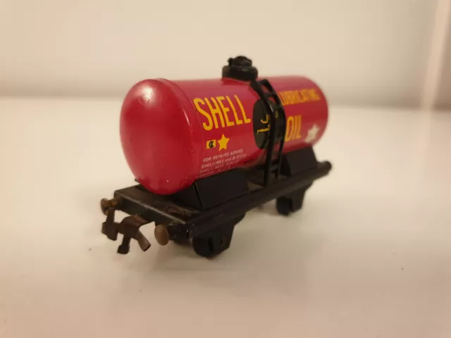 TTR Trix Twin Shell Lubricating Oil Red Tank Wagon OO Gauge Spares or Repair