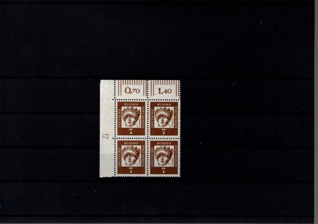 Berlin  Bedeutende  Deutsche  mit  Druckereizeichen  DZ  12  postfrisch  Lot4788