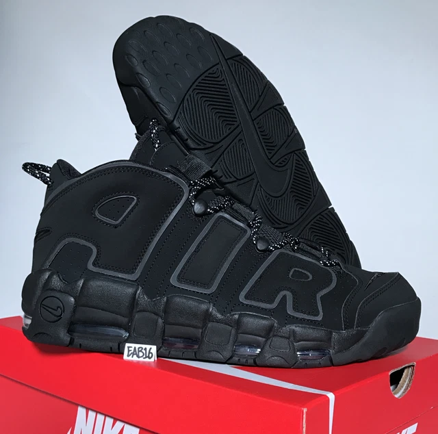 Nike Air More Uptempo Black White (2016/2020) Men's - 414962-002 - US