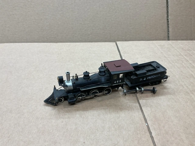 BRASS HO SCALE Steam Locomotive 2-6-0 Mogul D J Pritchard N.465 Read ...