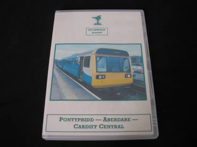 225 Studios - Pontypridd to Cardiff - Cab Ride - Driver's Eye View - Railway-DVD