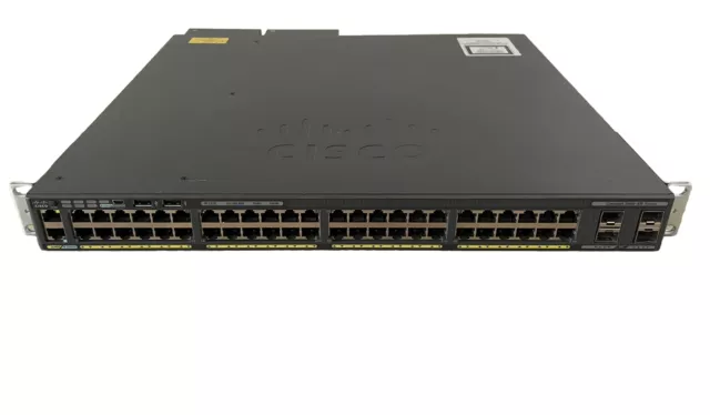 Cisco Catalyst 2960XR 48 Ports POE Commutateur Ethernet WS-C2960XR-48FPS-L V02