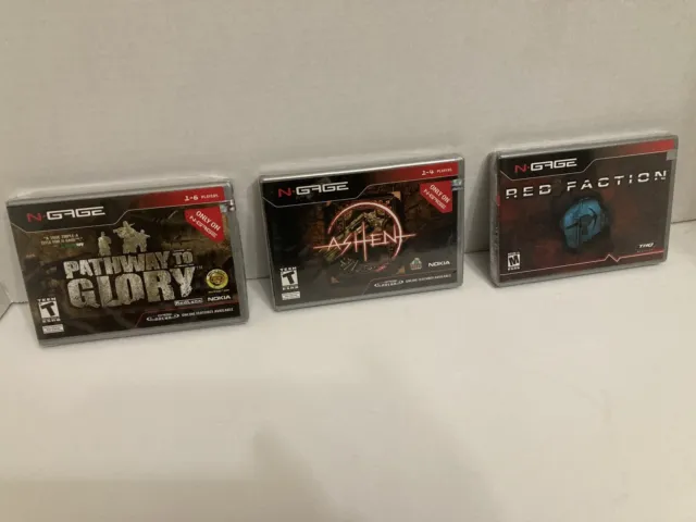 Ashen Red Faction Pathway To Glory For (Nokia N-Gage) NEW SEALED Ngage Rare