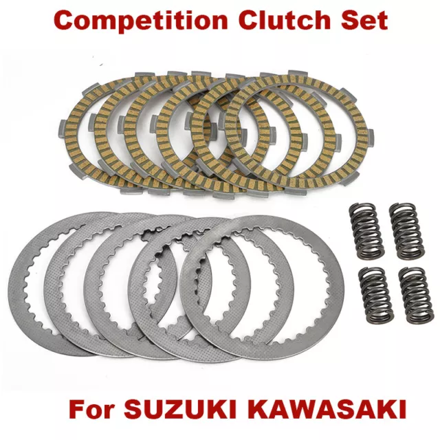 Tusk Competition Clutch Kit W/ Springs For SUZUKI KAWASAKI KX80 KX85 KX100 KX112