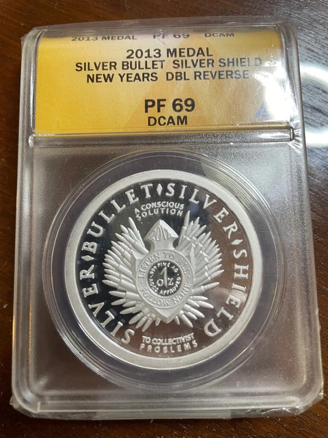 2013 1Oz.999Pure-PF69-DCAM Silver Medal