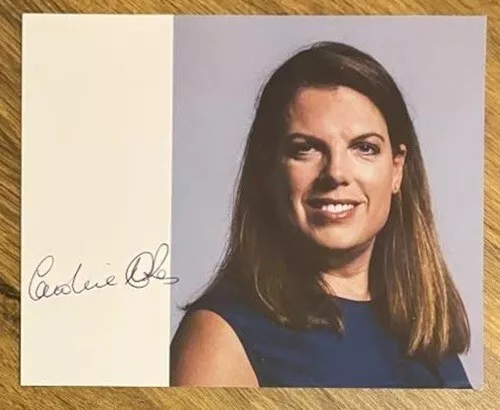 Caroline Nokes MP Hand Signed Photo Conservative Women Equalities Romsey Soton