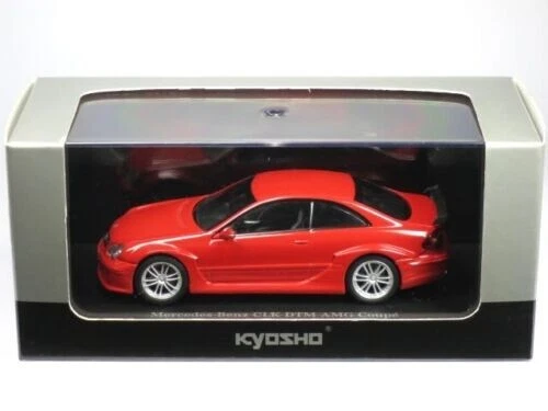 Mercedes CLK DTM AMG Kyosho 1/43 Rouge – Modèle Neuve En Boîte – Cadeau Ideal