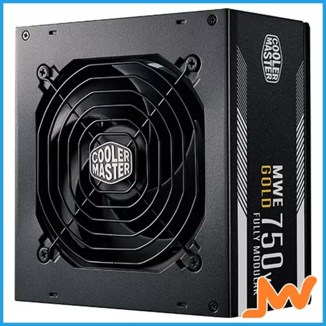 Cooler Master MWE 750W Fully Modular 80 Plus 80+ Gold Power Supply PSU