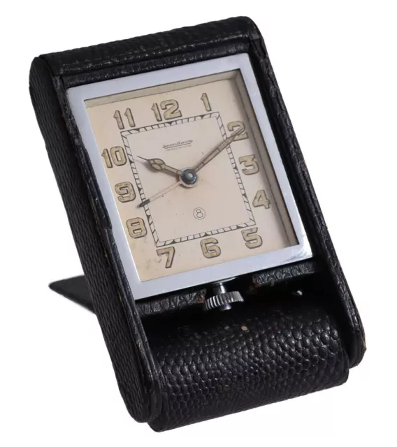 JAEGER LECOULTRE TRAVEL alarm clock in leather case, 1950s, $499.00 ...
