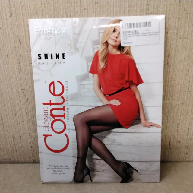 Conte TIGHTS X-press 40 Den, Slimming Shaping Pantyhose with Modelling  Shorts