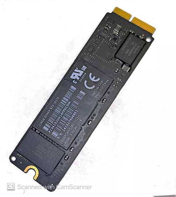 Sandisk128 GB SSD Usado APPLE 655-1837D Macbook Pro/Air SD6PQ4M-128G-1021H Describir 2