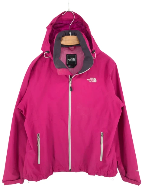 The North Face Donna Hyvent con Cappuccio Impermeabile Giacca Taglia L
