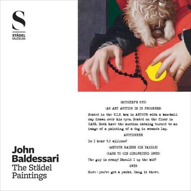 John Baldessari: The Stadel Paintings by Martin Engler (English) Hardcover Book