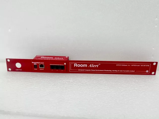 AVTECH Room Alert 11e RMA-75867 Device Manager software Environment Monitor