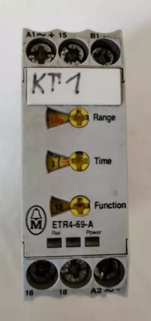 Relè Temporizzatore Moeller Etr4-69-A Ac 24.....240V Consegna Veloce