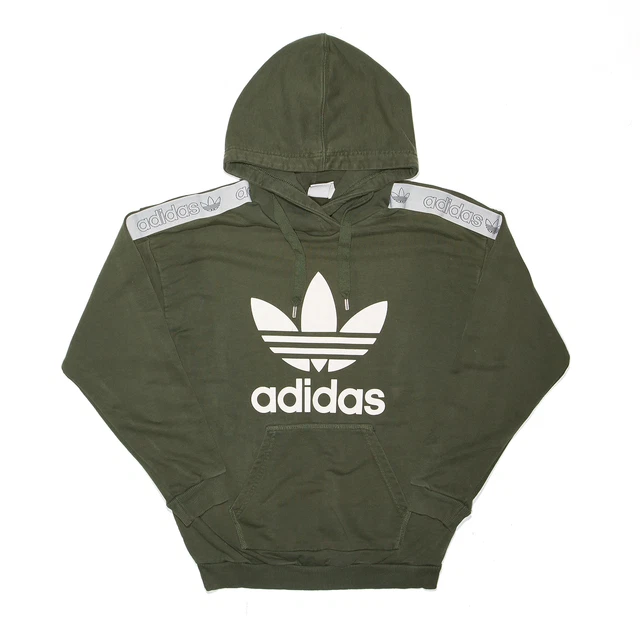 ADIDAS WoGreen felpa con cappuccio regolare pullover S