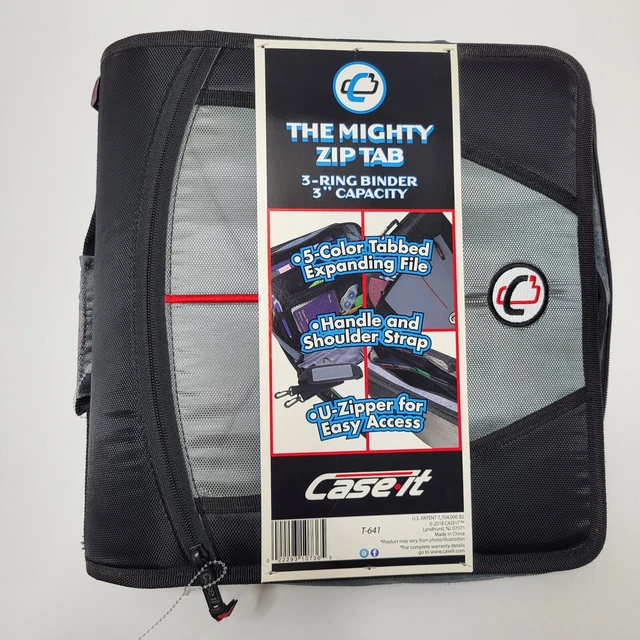 THE MIGHTY ZIP Tab 3 Ring Binder 3