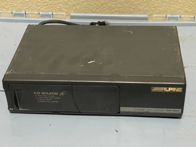 1990's Alpine BMW E36 CD Changer With 6 Disc Magazine CHM-S620