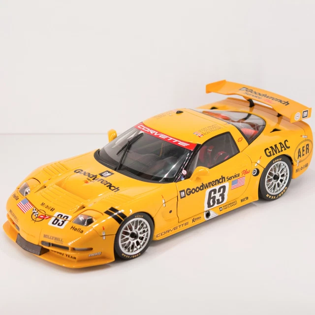 AUTOART 80108 1/18 Chevrolet Corvette C5-R Le Mans #63 Great