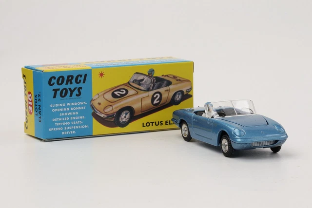 Corgi - 1:43 - Lotus Elan Coupé / Lotus Elan S2 - n.m
