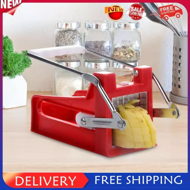 Stainless Steel French Fry Cutter Convenient Potato Dicer Slicer Machine Useful