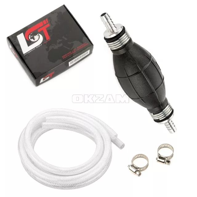 Motore Fuoribordo Pompa Manuale Linea Del Carburante Pallone 8 MM per Yacht Boot