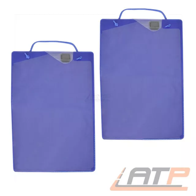 PROPLUS WERKSTATT AUFTRAG TASCHEN 2x 10ER PACK BLAU SCHLÜSSEL FACH DIN A4