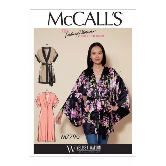 McCalls Sewing Pattern 7790 Women ZZ (LRG-XLG-XXL)