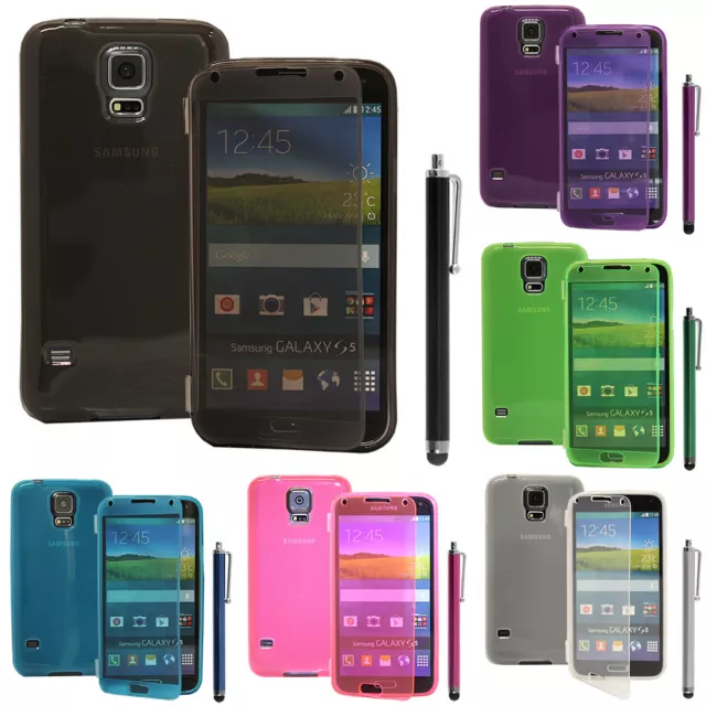 Housse Coque Etui En TPU Silicone GEL Souple Pour Samsung Galaxy