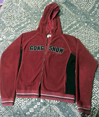 Vintage GONGSHOW HOCKEY TWO-PIECE SWEATSUIT SIZE MEDIUM Hoodie Pants Gong Show