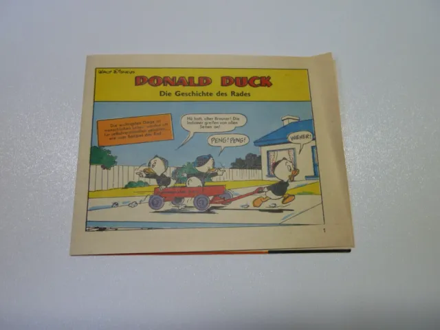 Micky Maus  Heft 40 1992 unverkäufliche Werbe Beilage Donald Duck