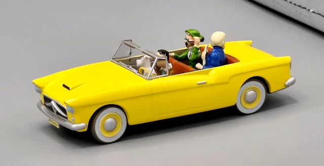 Lot 2 Voitures 1/43 Lot Atlas 1/43 – Hélicoptère Rouge Tintin +