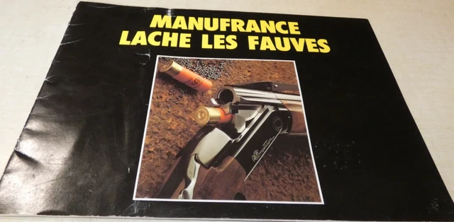 Paire D'appliques Porte-fusils MANUFRANCE – Rangement Mural Armes (occasion)