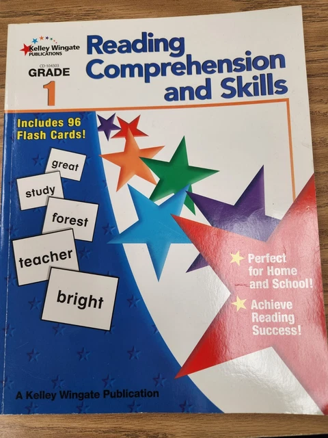 GRADE 1 & Grade 2 Reading Comprehension and Skills Workbooks For ...
