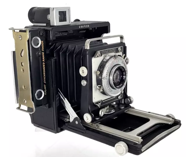 GORGEOUS! Graflex Century Graphic 23 6x9 2x3 Camera Kodak Ektar 101mm f4.5 USA