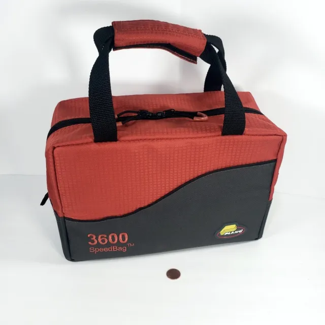 PLANO WEEKEND SERIES Speedbag 3500 Grey/Black/Red PLABW150 $14.99 - PicClick