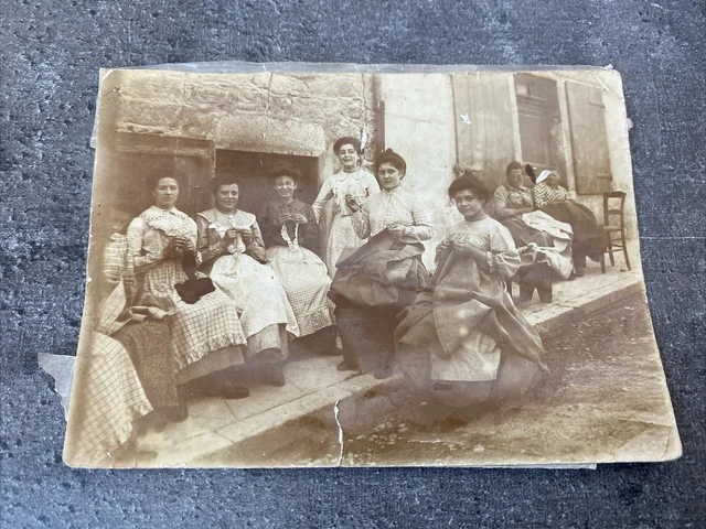 Lot De 8 Cartes Postales Anciennes - Femmes, Enfants - 1910/1925 - Collection