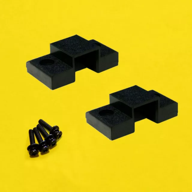 Technics SL1200/SL1210 Hinge MOUNT CABINET Pair SFUMM02N04 with SCREWS & WASHERS