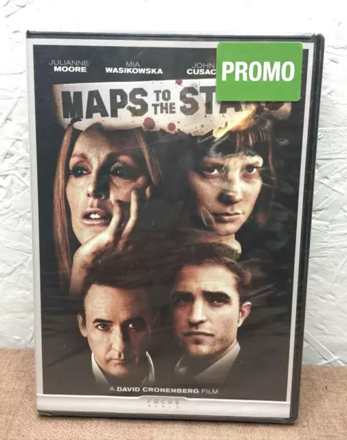 NEW! Maps to the Stars (DVD) Rare PROMO Factory Sealed