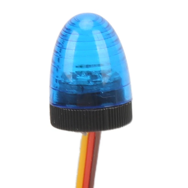 (Bleu) LumièRe 'alarme De Voiture RC Compacte Haute Simulation 3
