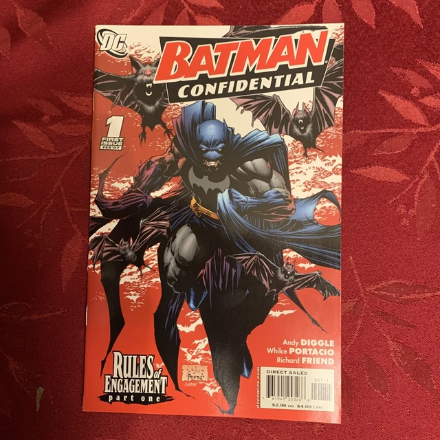 Batman Confidential #1 VF-NM, 2007, Rules of Engagement Pt 1!