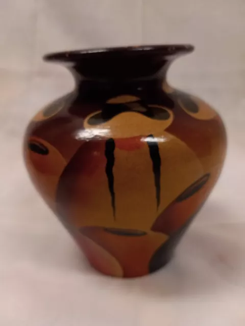 Vintage Art Pottery Vase Signed